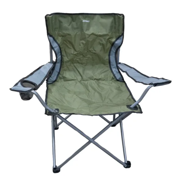 Sillón Director 100 plegable Para camping, pesca y playa - Verde - Imagen 2