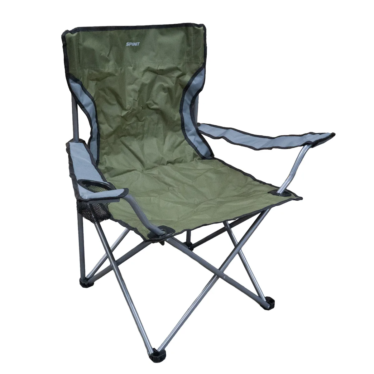 600082 SILLON DIRECTOR SPINIT 100 VERDE-02 Sillón Director 100 plegable Para camping, pesca y playa - Verde - Imagen 1
