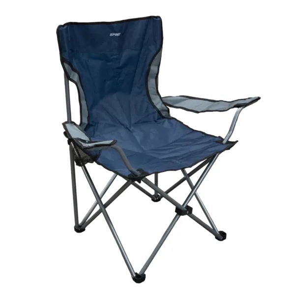 600083 SILLON DIRECTOR SPINIT 100 AZUL-02 Sillón director plegable 100 Para camping, pesca y playa - Imagen 1