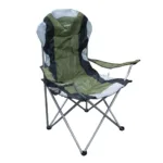 Sillón Director 140 plegable acolchado con portavaso - Verde