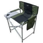 Sillón director plegable de aluminio con bandeja y posavasos - Imagen 5