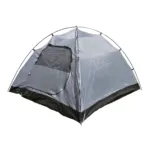 Carpa Camper 4 personas resistente al agua con doble capa y piso reforzado - Verde - Imagen 5