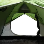 Carpa Camper 4 personas resistente al agua con doble capa y piso reforzado - Verde - Imagen 3