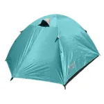 Carpa Camper 4 personas resistente al agua con doble capa y piso reforzado - Azul - Imagen 6