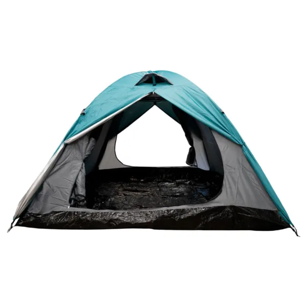 600105 CARPA SPINIT CAMPER 6+ AZUL-GRIS-06 Carpa Camper 6 personas impermeable con doble techo y piso reforzado para camping - Imagen 1