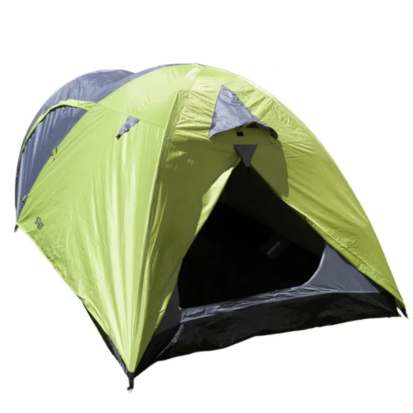Carpa Traful 3 personas impermeable con ábside frontal y ventilación cruzada - Imagen 5