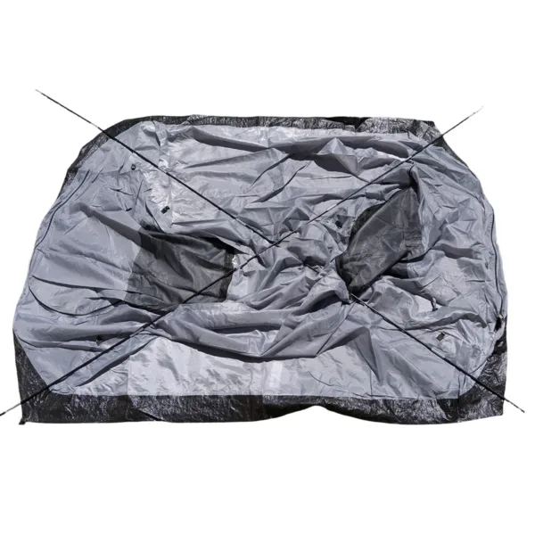 Carpa Traful 3 personas impermeable con ábside frontal y ventilación cruzada - Imagen 9