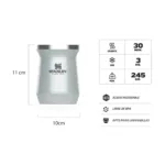 Mate Térmico Stanley Clásico 236 ml - Silver - Imagen 2