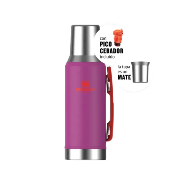 Termo Mate System 1.2L Vivid Violet - Imagen 4