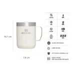 Taza CAMP MUG 236 ml - Cream gloss - Imagen 4