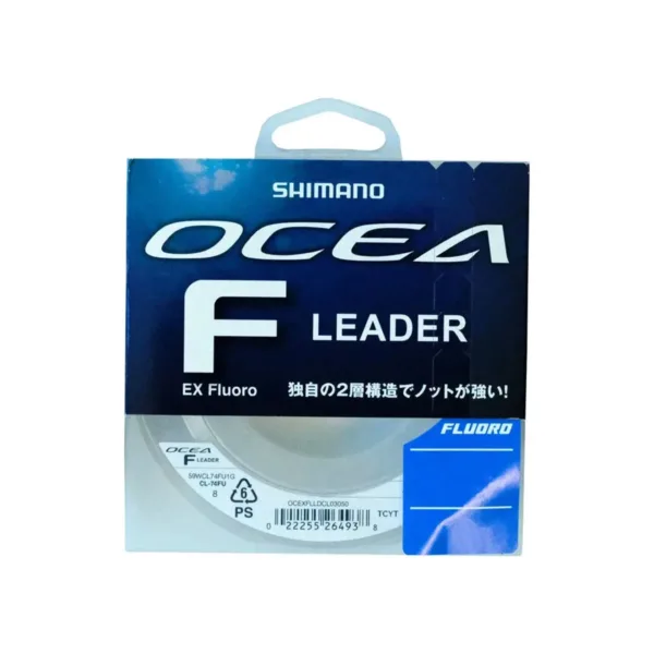 600217-600218-OCEA-EX-FLUORO-LEADER-50M-01.jpg Multifilamento OCEA Leader 50m 30lb - Imagen 1