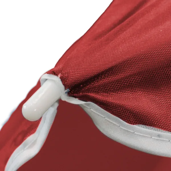 Sombrilla de playa UV 50+ 2 m Rojo - Imagen 6