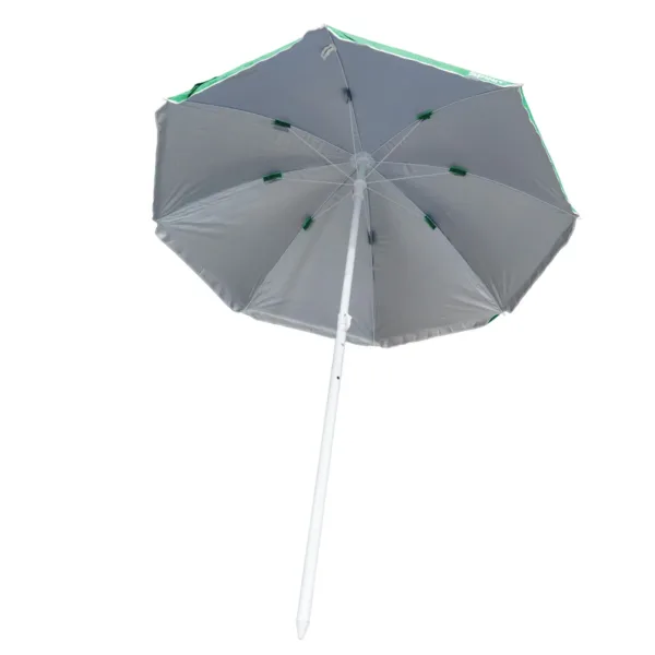 Sombrilla de playa UV 50+ 2 m Verde - Imagen 2