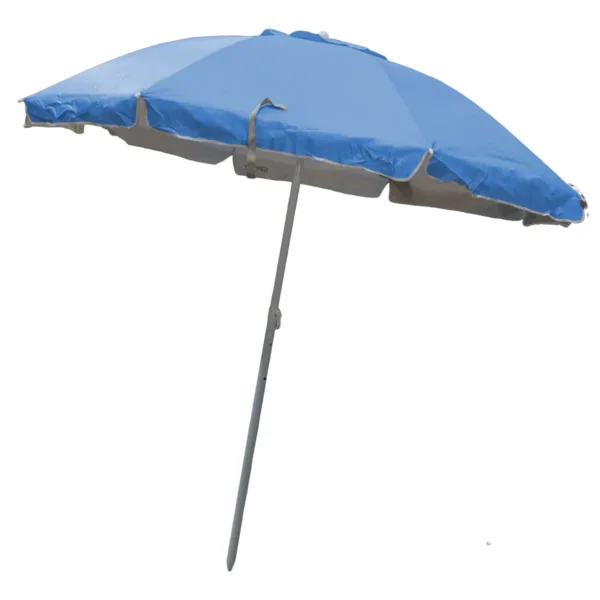 Sombrilla con salida de aire 2 m Azul - Imagen 1