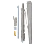 Sombrilla con salida de aire 2 m Arena - Imagen 6