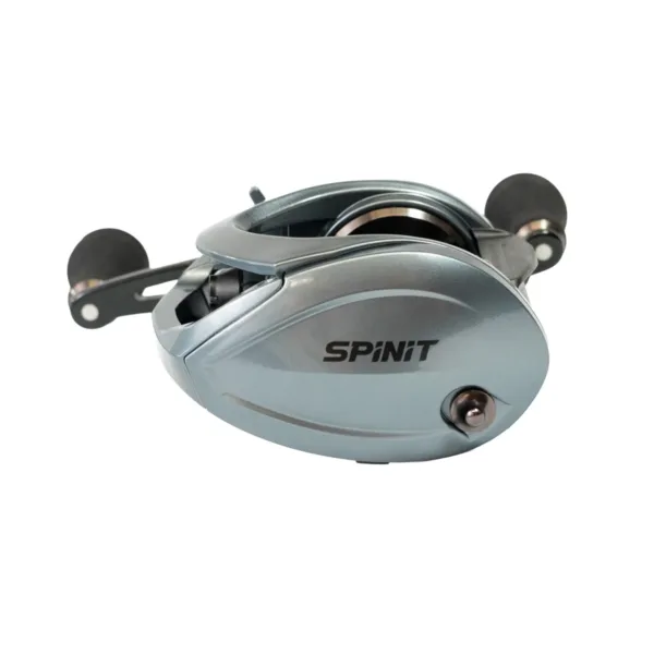 Reel Rotativo Crusader 407 RH Bajo Perfil Trolling 16kg 6+1 Rulemanes - Imagen 5