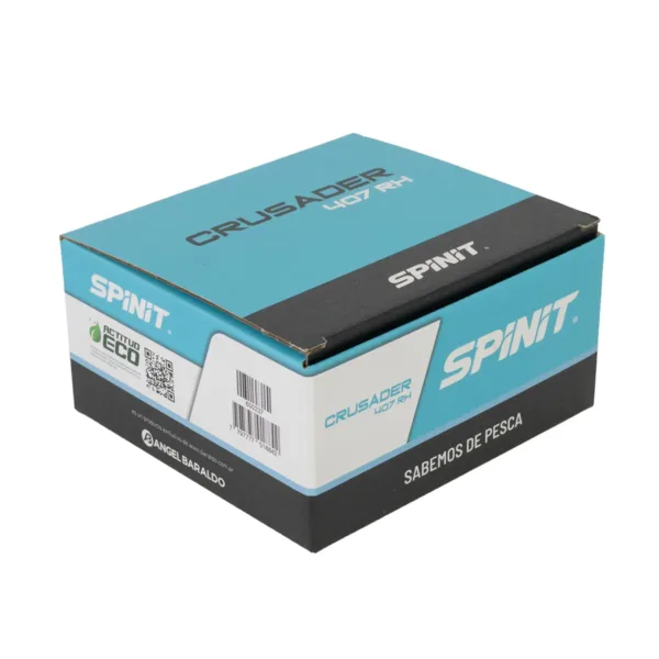 Reel Rotativo Crusader 407 RH Bajo Perfil Trolling 16kg 6+1 Rulemanes - Imagen 8