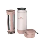 Yerbera Con Tamizador 500 g - Rose Quartz - Imagen 2