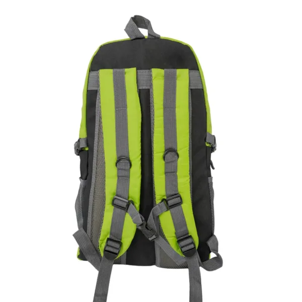 Mochila Trekker 28 Lts Trekking Urbana Con Cobertor Verde - Imagen 3