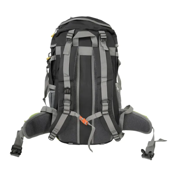 Mochila Trekker 45 Lts Trekking Urbana Con Cobertor Verde - Imagen 4
