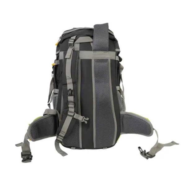 Mochila Trekker 45 Lts Trekking Urbana Con Cobertor Verde - Imagen 6