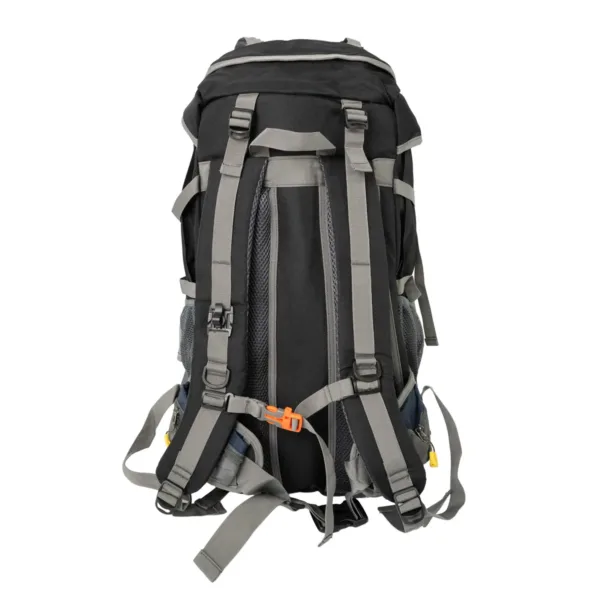 Mochila Trekker 45 Lts Trekking Urbana Con Cobertor Azul - Imagen 3