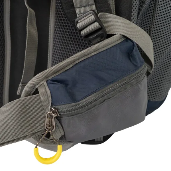 Mochila Trekker 45 Lts Trekking Urbana Con Cobertor Azul - Imagen 5