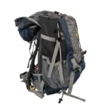 Mochila Trekker 45 Lts Trekking Urbana Con Cobertor Azul - Imagen 4