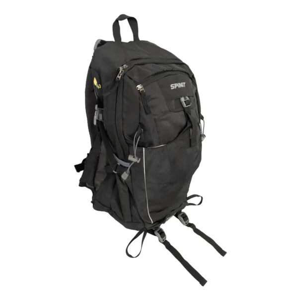 Mochila Trekker 35 Lts Trekking Outdoor Con Cobertor Negra - Imagen 2