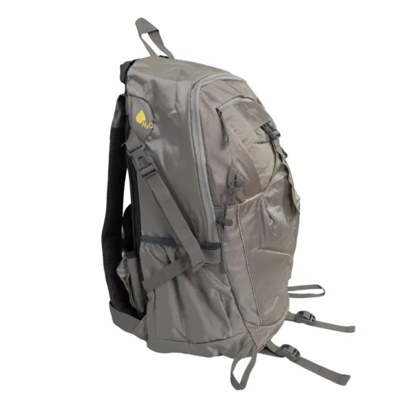 Mochila Trekker 35 Lts Trekking Outdoor Con Cobertor Gris - Imagen 2