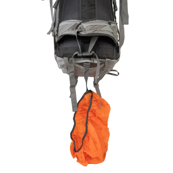 Mochila Trekker 35 Lts Trekking Outdoor Con Cobertor Gris - Imagen 5