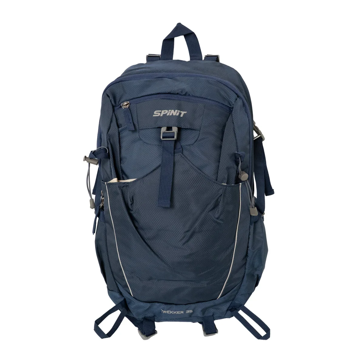 600268 MOCHILA SPINIT TREKKER 35 AZUL 35L COBERTOR-01 Mochila Trekker 35 Lts Trekking Outdoor Con Cobertor Azul - Imagen 1