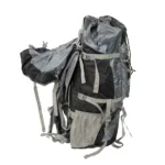 Mochila Trekker 70 Lts Trekking Con Cobertor Negra - Imagen 4
