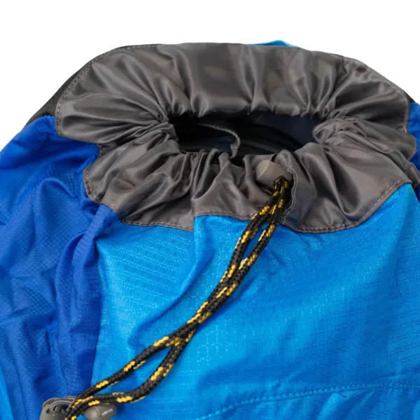 Mochila Trekker 70 Lts Trekking Con Cobertor Azul - Imagen 6