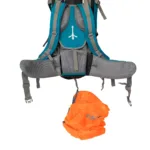 Mochila Trekker 70 Lts Trekking Con Cobertor Verde - Imagen 6