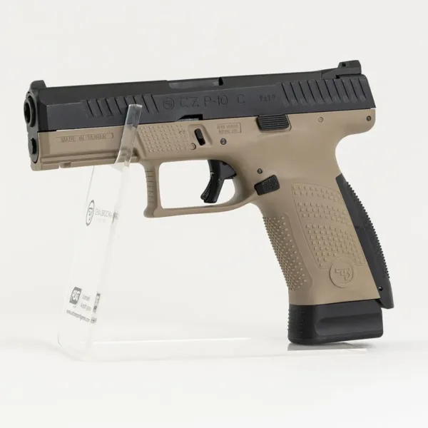Pistola CO2 Asg P-10C 6mm blowback full metall 328fps - Imagen 4