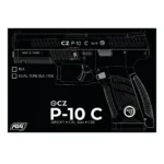 Pistola CO2 Asg P-10C 6mm blowback full metall 328fps - Imagen 10