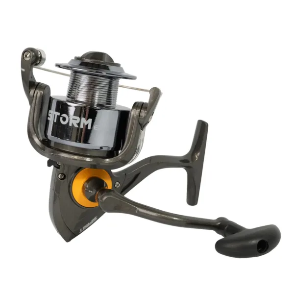 Reel Frontal STORM 601 Pesca Variada Carrete Extra Grafito - Imagen 2
