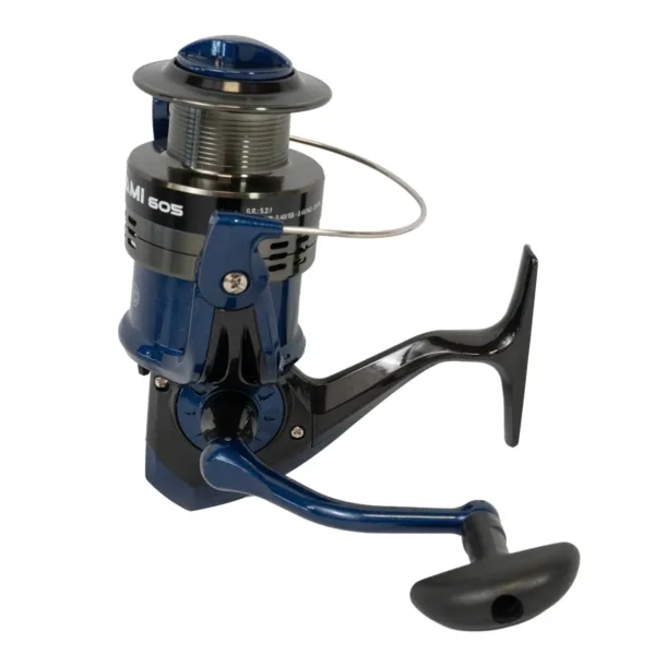 600333 REEL SPINIT TSUNAMI 605-02 Reel Frontal TSUNAMI 605 Pesca Variada Carrete Aluminio OWC - Imagen 1
