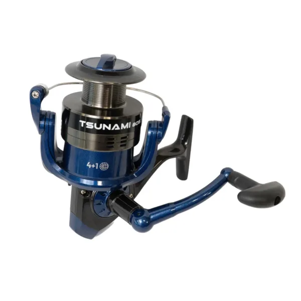 600334 REEL SPINIT TSUNAMI 805-01 Reel Frontal TSUNAMI 805 Pesca Surfcasting Carrete Aluminio - Imagen 1