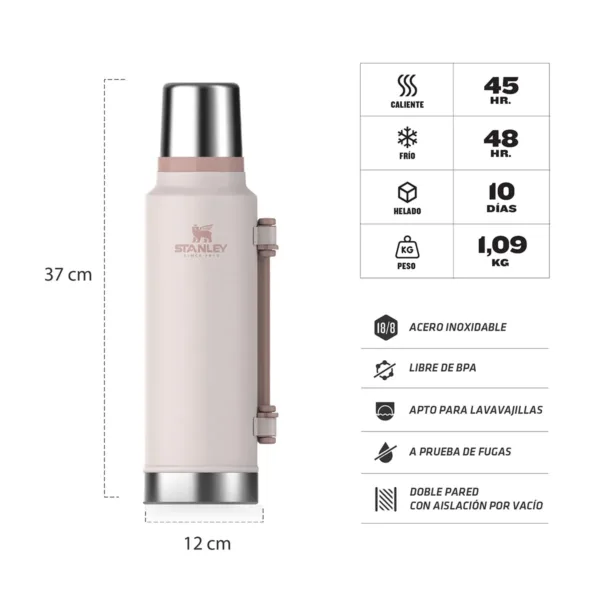 Termo Clasico 1.4 Lt. Asa Plegable 2.0 - Imagen 7