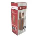 Cepo Malmo Cuchillos 5 Piezas Hoja Lisa Acero 420 - Imagen 11