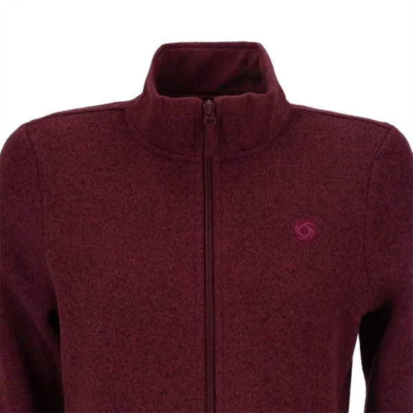 Campera Cardigan Doite Korei Mujer - Wine - Imagen 3
