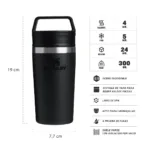 Vaso Térmico Café To-Go Travel Mug 354 ml - Imagen 7
