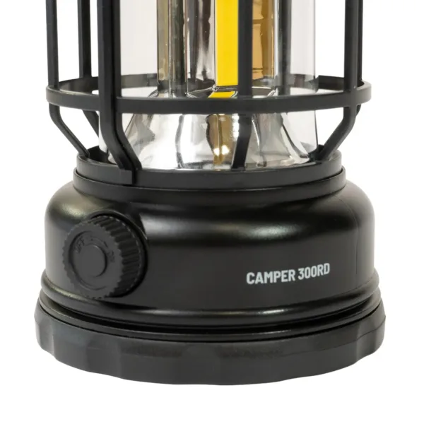 Farol LED Recargable Vintage Camper 300RD Alto Brillo Batería Dual - Imagen 2