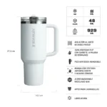 Vaso térmico QUENCHER tapa ProTour Flip Straw 1.18 Litros - Imagen 10