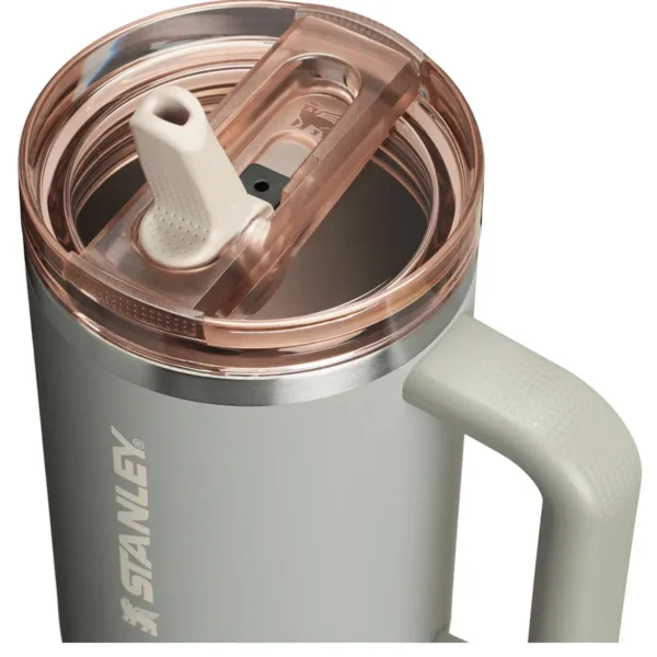 Vaso térmico QUENCHER tapa ProTour Flip Straw 1.18 Litros - Sage Grey - Imagen 2
