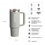 Vaso QUENCHER con tapa ProTour Flip Straw 887ml - Imagen 3