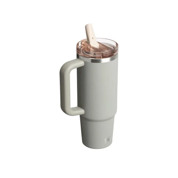 Vaso QUENCHER con tapa ProTour Flip Straw 887ml - Sage Grey - Imagen 4