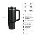 Vaso QUENCHER con tapa ProTour Flip Straw 887ml - Imagen 15